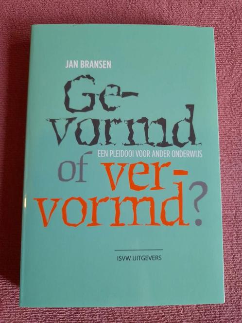 Jan Bransen - Gevormd of vervormd?, Boeken, Filosofie, Zo goed als nieuw, Ophalen of Verzenden
