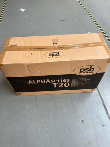PSB Speakers: Alpha T20 speakers 2 stuks -zwart t.w.v. €799 beschikbaar voor biedingen
