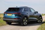 Audi E-tron 55 Quattro 95 kWh ✅ B&O ✅ Leder ✅ Pano, Auto's, Audi, Automaat, Zwart, 95 kWh, Blauw