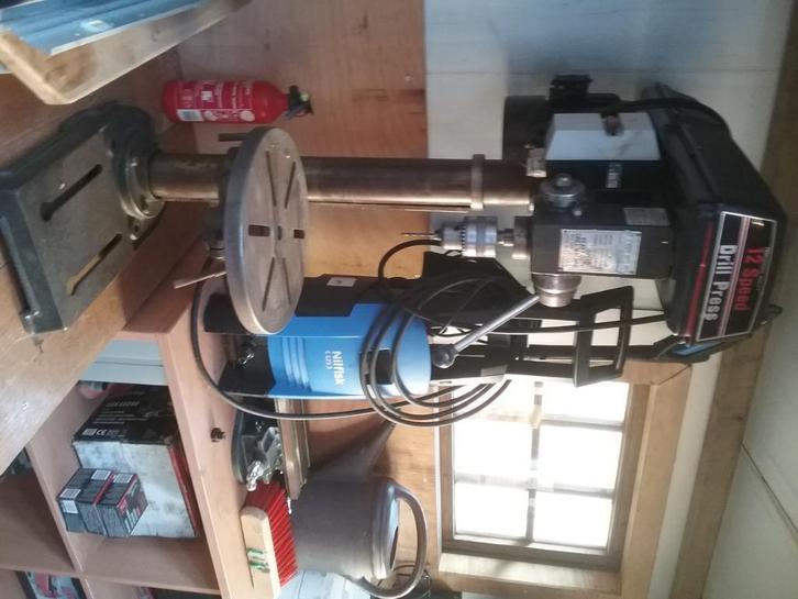 Kolomboor, Doe-het-zelf en Verbouw, Gereedschap | Boormachines, Gebruikt, Kolomboormachine, Minder dan 400 watt, Ophalen