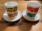 4 Arcopal Lotus soepkommen compleet met schotels, Huis en Inrichting, Keuken | Servies, Ophalen of Verzenden, Kom(men), Overige stijlen