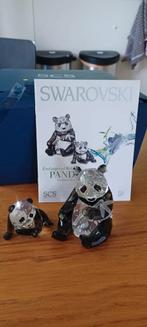 Panda met jong, Verzamelen, Swarovski, Ophalen of Verzenden, Zo goed als nieuw, Figuurtje