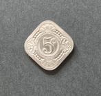 Nikkelen stuiver 1938, Zilver, Ophalen of Verzenden, Koningin Wilhelmina, Losse munt