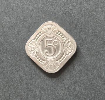 Nikkelen stuiver 1938 beschikbaar voor biedingen