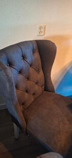 Eetkamerstoelen van Dubbelman, Ophalen, Vier, Stof, Grijs