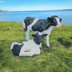 Beeld schaap, beeld koe, beeld kalf, beeld geit, beeld ezel, Ophalen, Nieuw, Kunststof, Dierenbeeld