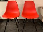 1x Vitra DSW (Poppy red, nwe hoogte), Huis en Inrichting, Stoelen, Hout, Ophalen of Verzenden, Zo goed als nieuw, Eén