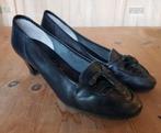 Vintage zwarte hakken maat 39, Ophalen of Verzenden, Gedragen, Zwart