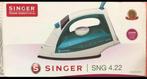 Singer Strijkijzer,SNG:4.22,Nieuw in doos, Ophalen of Verzenden, Nieuw, Strijkijzer met snoer