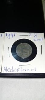 2× 2.1/2 cent 1941 Nederlandse, Ophalen of Verzenden, Koningin Wilhelmina, Overige waardes