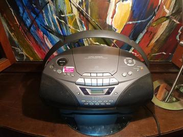 Draagbare Radio / CD / Cass.: Sony CFD5550L beschikbaar voor biedingen