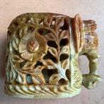 Aziatische wierookbrander, speksteen, Ophalen of Verzenden