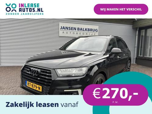 Audi Q7 3.0 TDI e-tron quattro Sport motor schade, Auto's, Audi, Bedrijf, Lease, Financial lease, Q7, ABS, Achteruitrijcamera