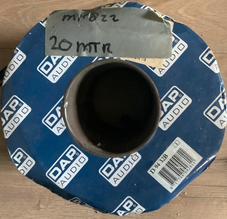 20 meter dap mk-822 8 parige multie kabel, Doe-het-zelf en Verbouw, Elektra en Kabels, Nieuw, Kabel of Snoer, Ophalen of Verzenden