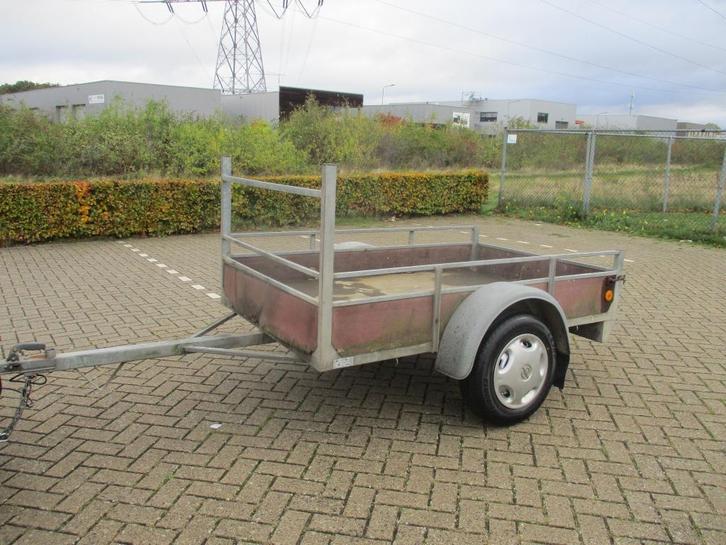 1 x open aanhanger 1 x gesloten aanhanger., Auto diversen, Aanhangers en Bagagewagens, Gebruikt, Ophalen of Verzenden