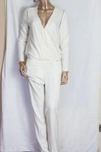 BA&SH jumpsuits maat 2 (36/38) VIRGIN WOOL,VISCOSA, Verzenden, Zo goed als nieuw, Maat 36 (S), Wit