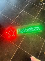 Reclame neon Heineken, Verzamelen, Ophalen, Gebruikt, Lichtbak of (neon) lamp