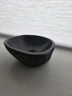 Natuurstenen Waskom - Ruw Buiten, Gepolijst Binnen, Minder dan 50 cm, Nieuw, Ophalen of Verzenden, Minder dan 25 cm