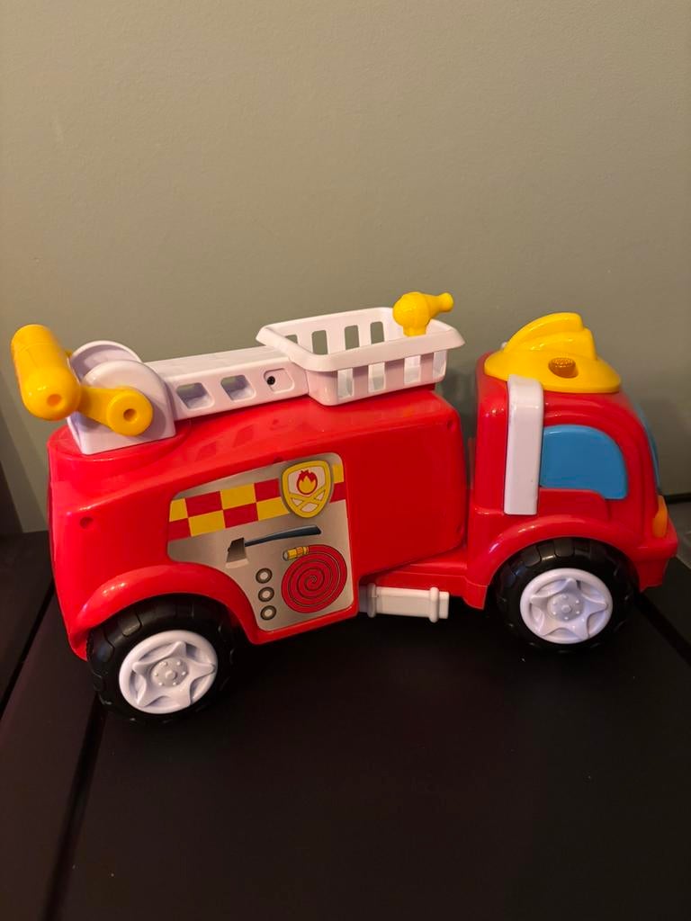 Brandweerauto met geluid, Ophalen of Verzenden, Zo goed als nieuw