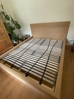 Ikea Malm Bed in Light Oak color, Huis en Inrichting, Slaapkamer | Bedden, 160 cm, Beige, Zo goed als nieuw, Hout