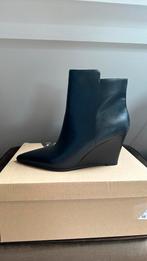 Sasha leather boots mooie enkellaarsjes 40, Kleding | Dames, Schoenen, Ophalen of Verzenden, Nieuw, Zwart