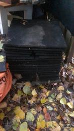 Rubber tegels 49/49, Ophalen, Zo goed als nieuw, Rubber, Overige typen