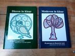 Dieren /Motieven in kleur, Sebastiana vd Herik, kantklossen, Hobby en Vrije tijd, Kantklossen, Ophalen of Verzenden