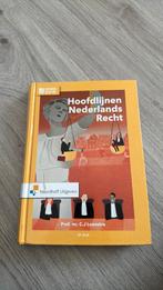 C.J. Loonstra - Hoofdlijnen Nederlands recht, Ophalen of Verzenden, Zo goed als nieuw, C.J. Loonstra