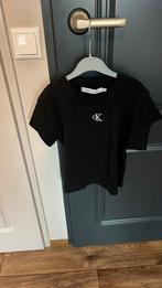 Calvin Klein zwart (ribbel) shirt S, Kleding | Dames, Tops, Ophalen of Verzenden, Zo goed als nieuw, Calvin Klein, Maat 36 (S)