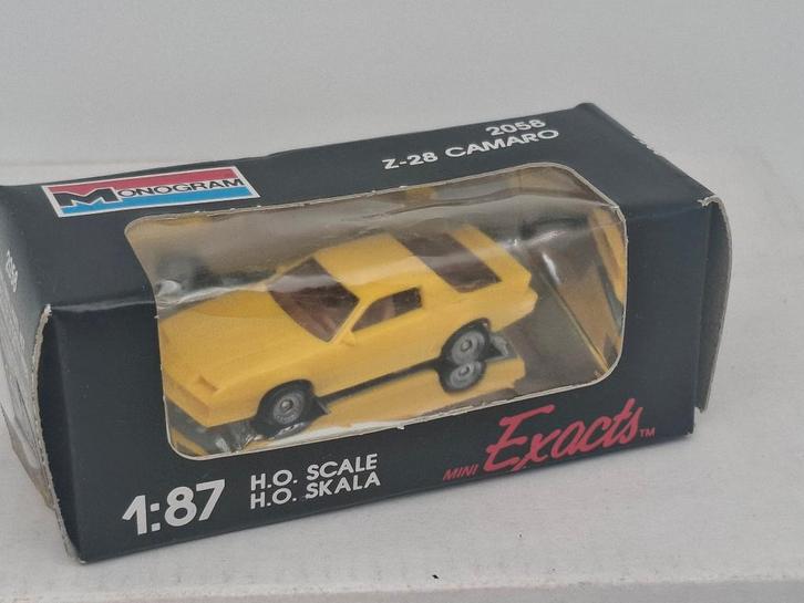 Chevrolet Z-28 Camaro - Monogram 1/87, Hobby en Vrije tijd, Modelauto's | 1:87, Zo goed als nieuw, Auto, Overige merken, Verzenden