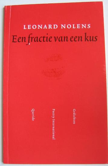 Leonard Nolens - Een fractie van een kus - Poetry Intern'l beschikbaar voor biedingen