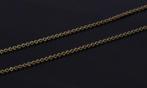 Anker schakel ketting 14k goud dames collier 43cm fraai, Sieraden, Tassen en Uiterlijk, Kettingen, Voordeelsieraden, Ophalen of Verzenden