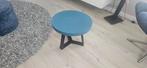 Bijzettafel rons (eikenhout met staal), Huis en Inrichting, Tafels | Sidetables, Ophalen, 50 tot 100 cm, Zo goed als nieuw, 25 tot 50 cm