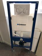 Geberit inbouwreservoir met Sigma20 drukplaat – goede staat, Doe-het-zelf en Verbouw, Sanitair, Ophalen, Zo goed als nieuw, Chroom