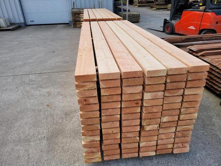 Douglas balken, Doe-het-zelf en Verbouw, Hout en Planken, Nieuw, Balk, Overige houtsoorten, 300 cm of meer, 50 mm of meer, Ophalen