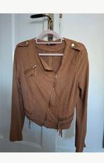 Vest L SOHO collection biker jas jasje suede bruin, Ophalen of Verzenden, Zo goed als nieuw, Bruin