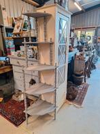 Franse brocante regaal/etagere rek, Antiek en Kunst, Curiosa en Brocante, Ophalen
