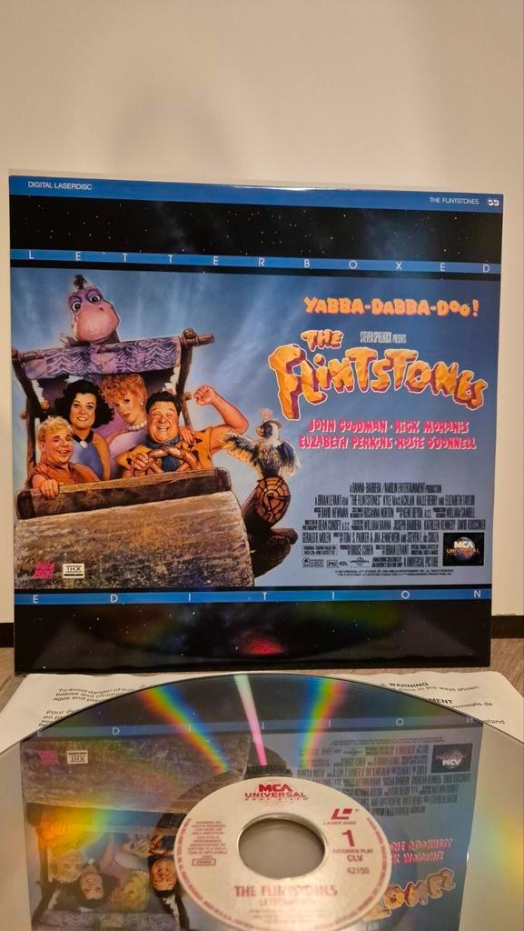 The Flintstones Laserdisc, Cd's en Dvd's, Vinyl | Filmmuziek en Soundtracks, Zo goed als nieuw, 12 inch, Ophalen of Verzenden