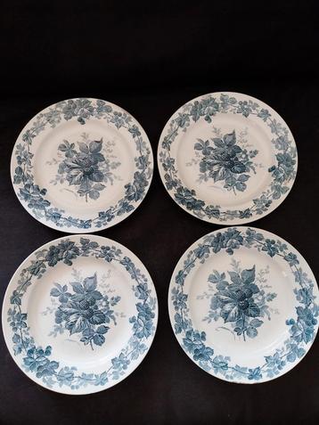 4 dinerborden Villeroy&Boch Brombeere. beschikbaar voor biedingen