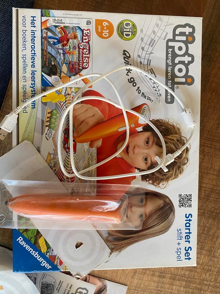 Tiptoi - veel boeken items en pennen, Kinderen en Baby's, Speelgoed | Educatief en Creatief, Gebruikt, Ophalen of Verzenden