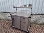 Buffet-broodwagen rvs, Ophalen, Gebruikt