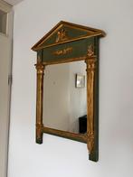 Antiek Empire spiegel., Antiek en Kunst, Antiek | Spiegels, Ophalen of Verzenden, Rechthoekig, Minder dan 50 cm