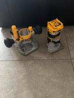 Te koop zgan Dewalt DCW 600 Bovenfrees & Kantenfrees - Set, Accu, Ophalen of Verzenden, Zo goed als nieuw, Bovenfrees