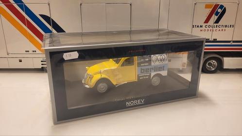 Norev Citroën 2CV Fourgonnette Berliet - 1956, Hobby en Vrije tijd, Modelauto's | 1:18, Zo goed als nieuw, Auto, Norev, Ophalen of Verzenden