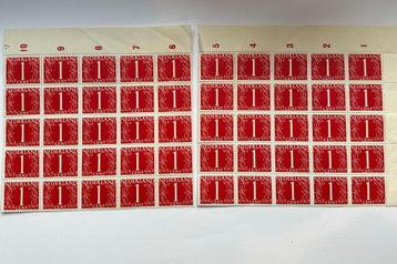 Postzegel Nederland Cijfer 1 ct beschikbaar voor biedingen