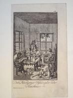 gravure de blikslager of tin smid Ambrosius Gabler 1790, Antiek en Kunst, Verzenden