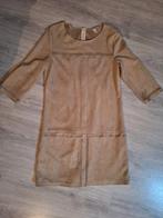 ZGAN jurkje maat S beige suède, Ophalen of Verzenden, Zo goed als nieuw, Beige, Boven de knie
