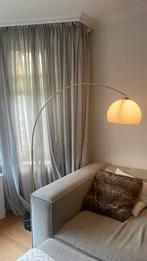 Booglamp messing / goud met marmeren voet, Huis en Inrichting, Lampen | Vloerlampen, Ophalen, Zo goed als nieuw