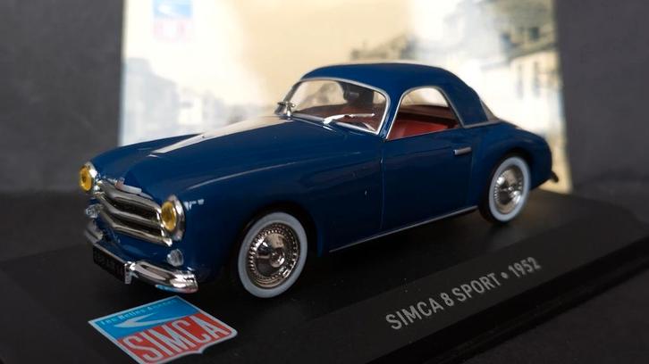 Simca 8 Sport 1952 1:43 Altaya ixo Pol, Hobby en Vrije tijd, Modelauto's | 1:43, Nieuw, Auto, Overige merken, Ophalen of Verzenden