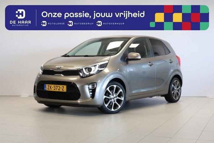 Kia PICANTO 1.0 CVVT Design Edition - Leder - Navigatie - Pa, Auto's, Kia, Bedrijf, Picanto, ABS, Airbags, Airconditioning, Android Auto